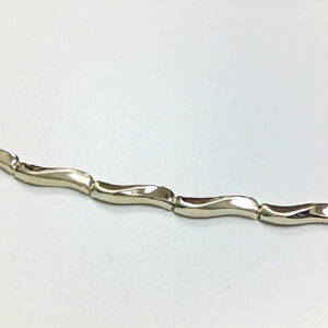 PULSERA O/A MATE BRILLO ONDAS
