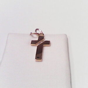 CRUZ O/A Y CIRCONITA 1.5 CM