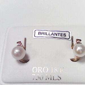 BRI. 0.04KTS TU/YO O/A PERLA 6 MM