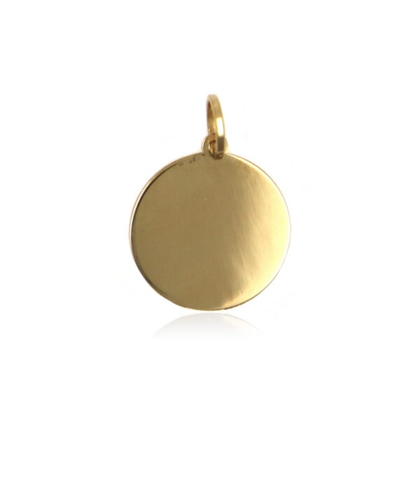 COLG. PLACA REDONDA O/A 10MM