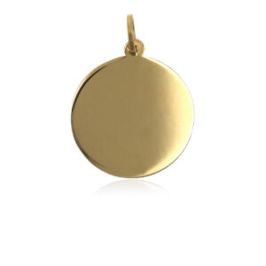 COLG. PLACA REDONDA O/A 12 MM