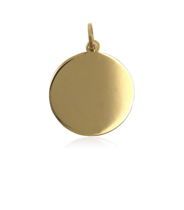 COLG. PLACA REDONDA O/A 12 MM