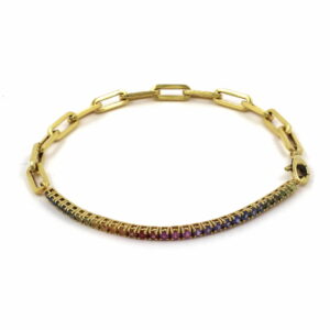 PUL. SEMIPRECIOSAS CON CADENA FLA