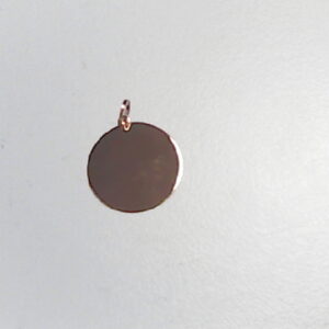 COLG. PLACA REDONDA O/A 15 MM