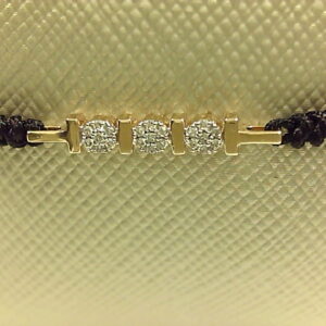 PUL. BRI. 0.08 Ct O/A MACRAME MARRON