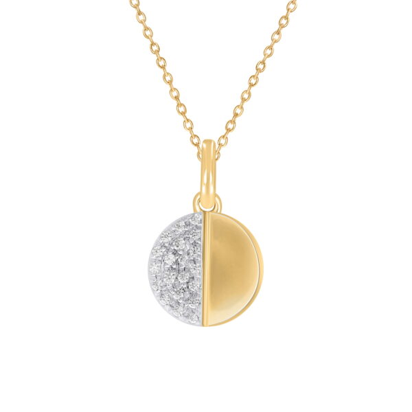 COLG. BRI. 0.07 Ct 1/2 DISCO PAVE/LISO