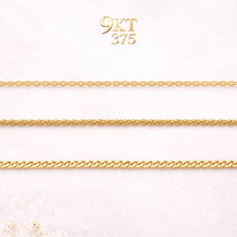 CADENA ORO AMARILLO 9KT