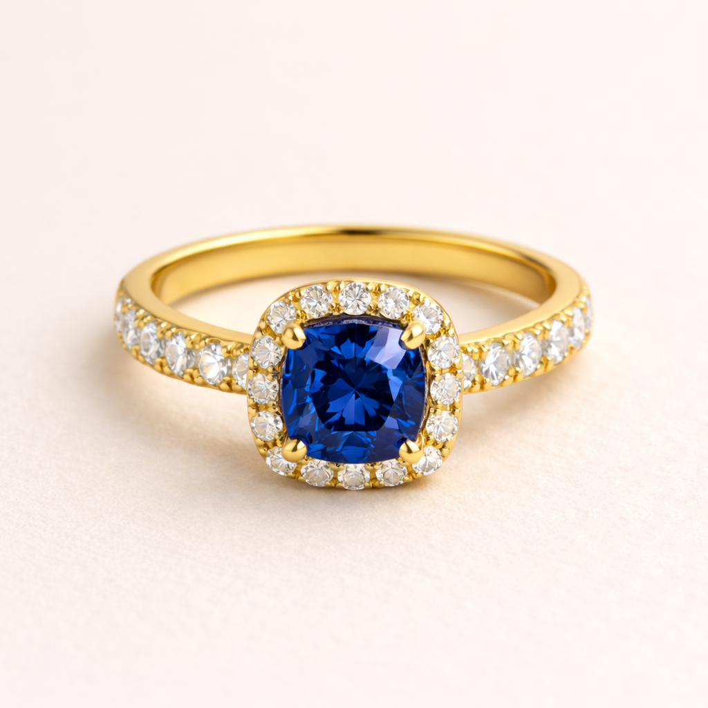 ANILLO CON BRILLANTE Y/O PIEDRA FINA