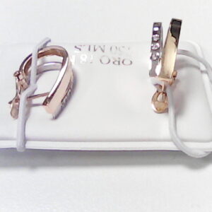 1/2 ARO CIRC. 20x8MM BICOLOR