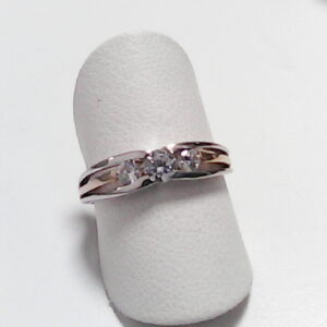 ANILLO CIRCONITA BICOLOR 375
