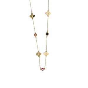 GAR. O/A PIEDRAS COLORES Y FLORES