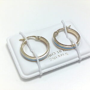 ARO 15 MM O/A ESMALTE AZUL