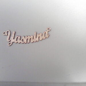 COLGANTE NOMBRE YASMINA