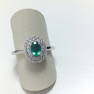 AN. BRILL. 0.21 Ct Y ESMERALDA 0.62 Ct