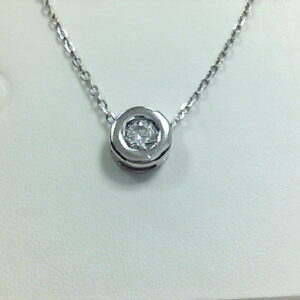 COLL. BRI. 0.25 Ct CHATON O/B