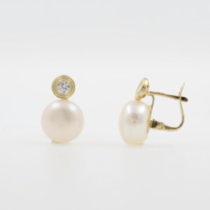 TUYO CIRC CHATON 6MM PERLA 10MM O/A CAT