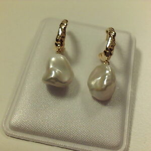 PTE. PERLA BARROCA 1/2 ARO PRESION