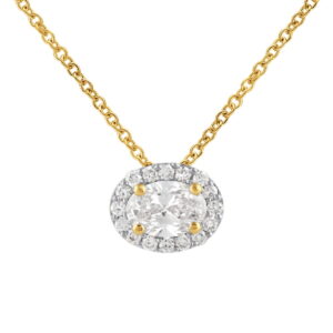 GAR. BRI. 0.19 + 0.05 Ct ROSETA OVAL O/A