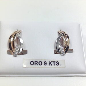 PTE. CIRC CARRE BIC. 9 KT 4 BANDAS OMEGA