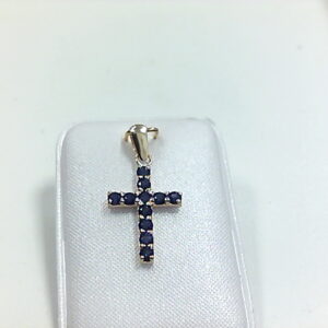 CRUZ O/A ZAFIROS 10X16 MM 750