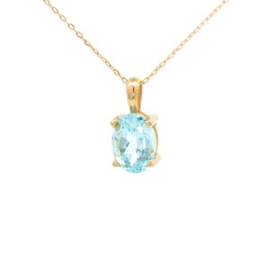 GAR. TOPACIO AZUL OVAL O/A