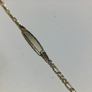 NMO BEBE 9 KT BICOLOR 3X1