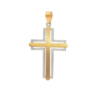 CRUZ BICOLOR CALADA 2.5 CM