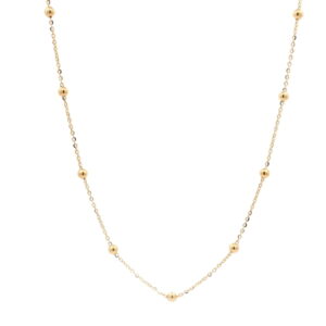 CADENA O/A CON BOLITAS