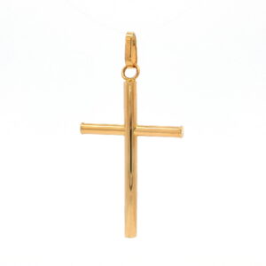 CRUZ O/A TUBO REDONDO 3 CM CON TAPONES