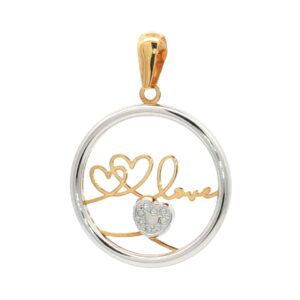 COLG. CIRCO BICOLOR LOVE CALADO