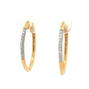 ARO BRI. 0.37 Ct OVALADO O/A 16 X 22 MM