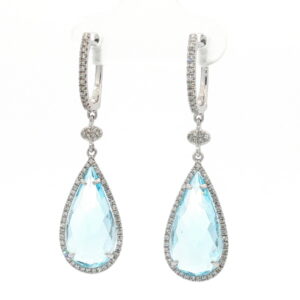 PTE. BRI. 0.31CT + TOP AZ LAGRIMA 9.74Ct