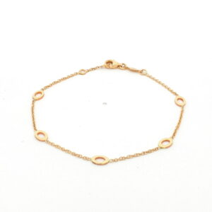 PUL. CADENA Y SILUETAS ELIPSES O/A 9 KTS