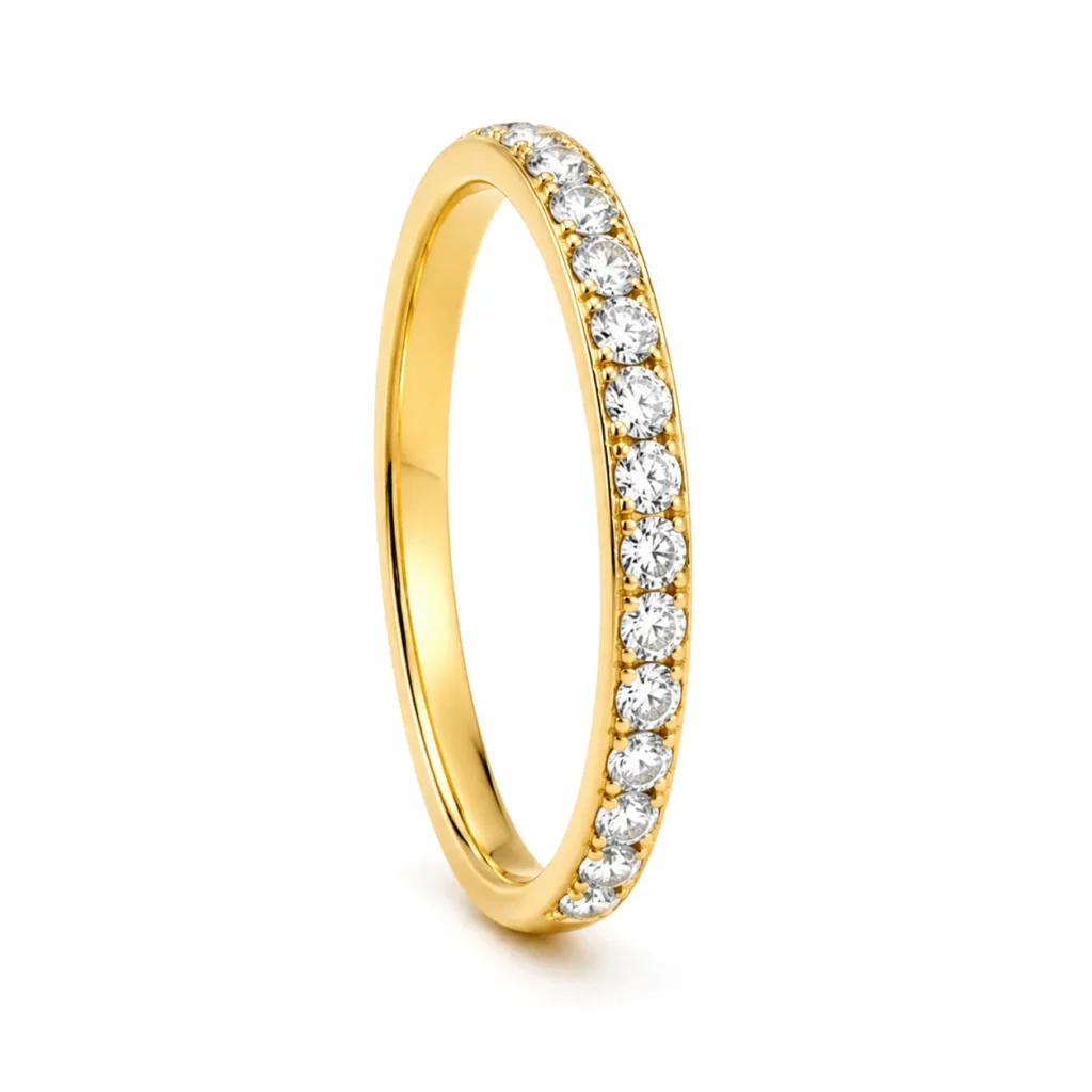ANILLO ORO AMARILLO BRILLANTES
