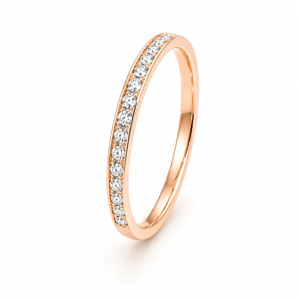 ANILLO ORO ROSA CIRCONITAS