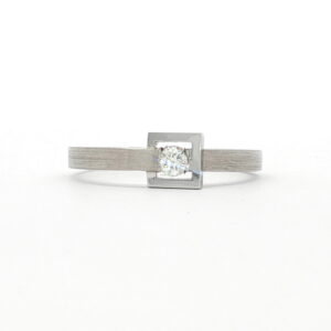 SOLIT.OB  BRILL. 0.16 CT CUADR MATE