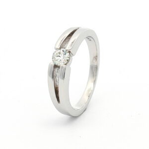 ANILL SOLITOB 1 BRILL 0.25 CT DOBLE ARO