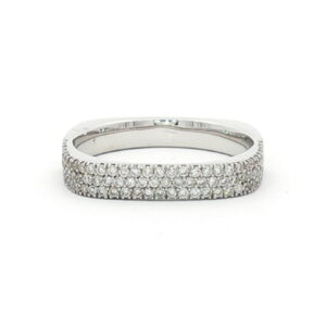 AN BRILL. 0.47 CT  PAVE CUADRADO