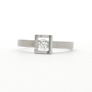 SOLIT.OB 1  BRILL 0.17 CT CUADR. MATE