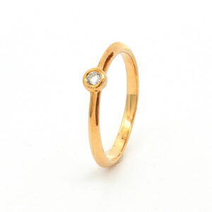 SOLIT OA . BRILL. 0.05 CT CHATON