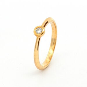 SOLIT.OA  BRILL. 0.08 CT CHATON