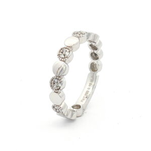 AN. OB BRILL. 0.10 CT CIRC PAVE+OB