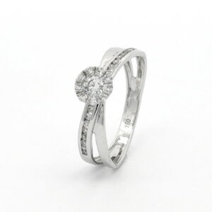 AN.OB  BRILL. 0.37 CT ROSETON BRAÇ X