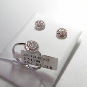 AN. CIRC O/B PAVE RED