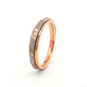 AN BICOLOR ROSA BRI. 0.19 CT