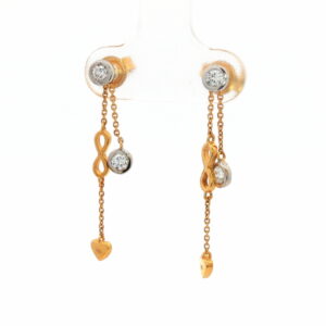 PEND BRI. 0.24 CT  BICOL. INFINITO/CORZ