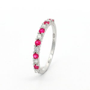 AN. OB 6BRILL 0.210 CT 6 RUBI 0.263 CT