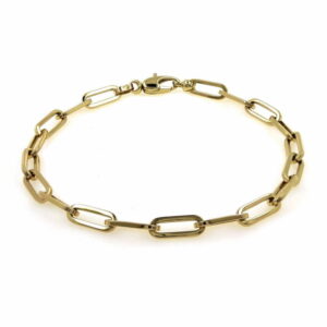PULSERA O/A 750 ANILLAS FORZADA