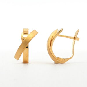 PTE. O/A 2 BANDAS CRUZADAS SATIN/BRILLO