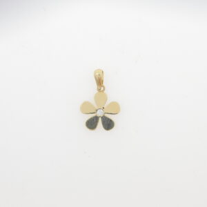COLG FLOR CIRC 5 PETALOS O/A
